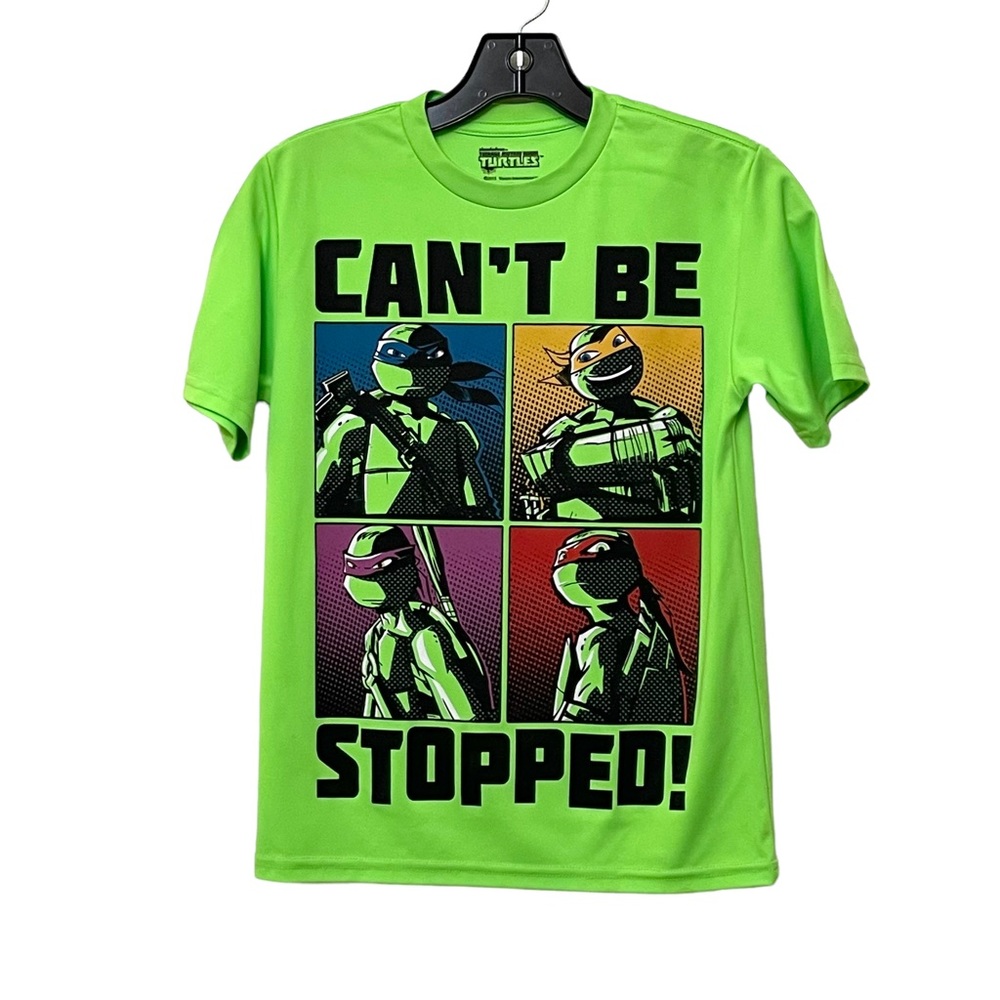 Nickelodeon Shirts Boy’s Size L Teenage Mutant Ninja Turtles top green